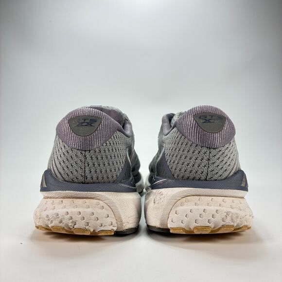 Brooks Adrenaline GTS 20 Gray Running Shoes Sneakers 1202961B073 Women's Size 10 - Picture 5 of 10